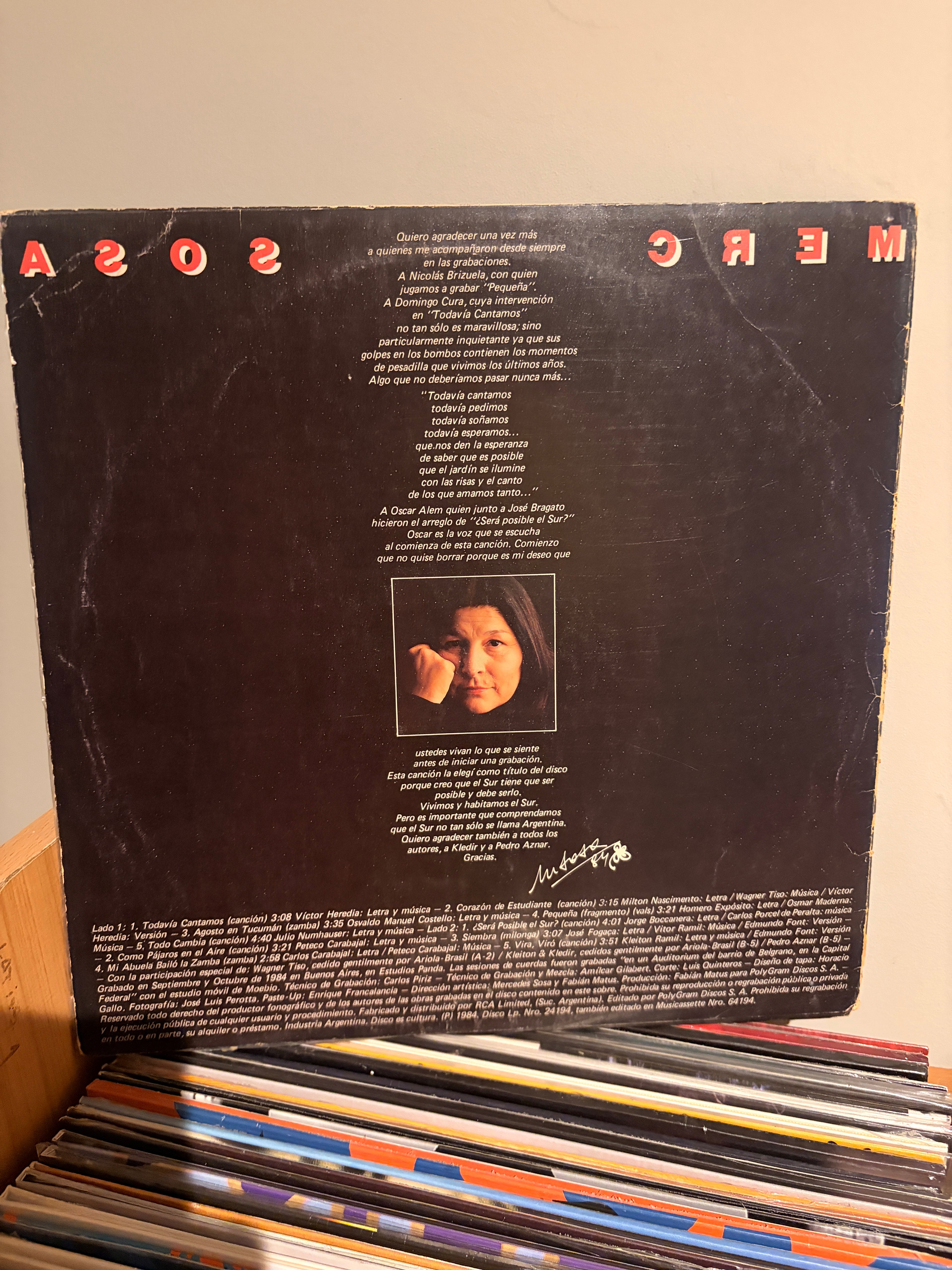 MERCEDES SOSA ¿Sera posible el sur?