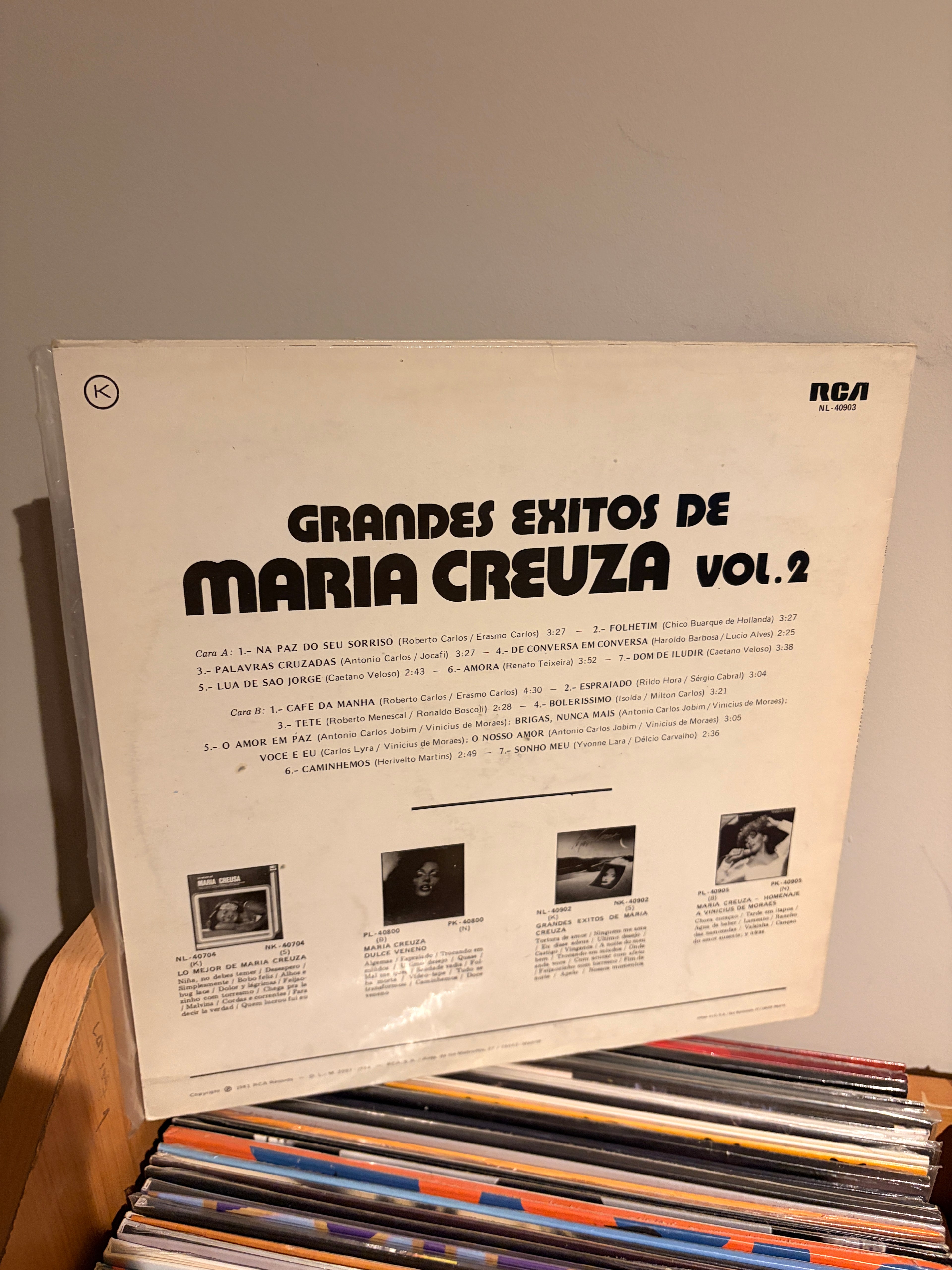 MARIA CREUZA Grandes éxitos