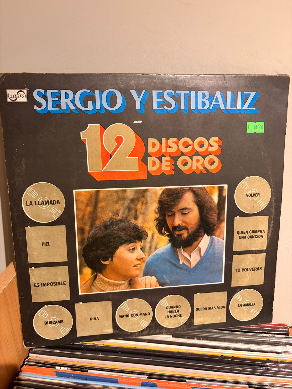SERGIO Y ESTIBALIZ 12 Discos de oro