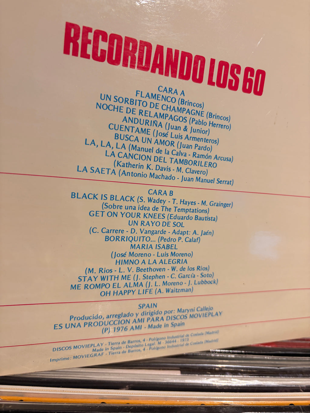 RECORDANDO LOS 60