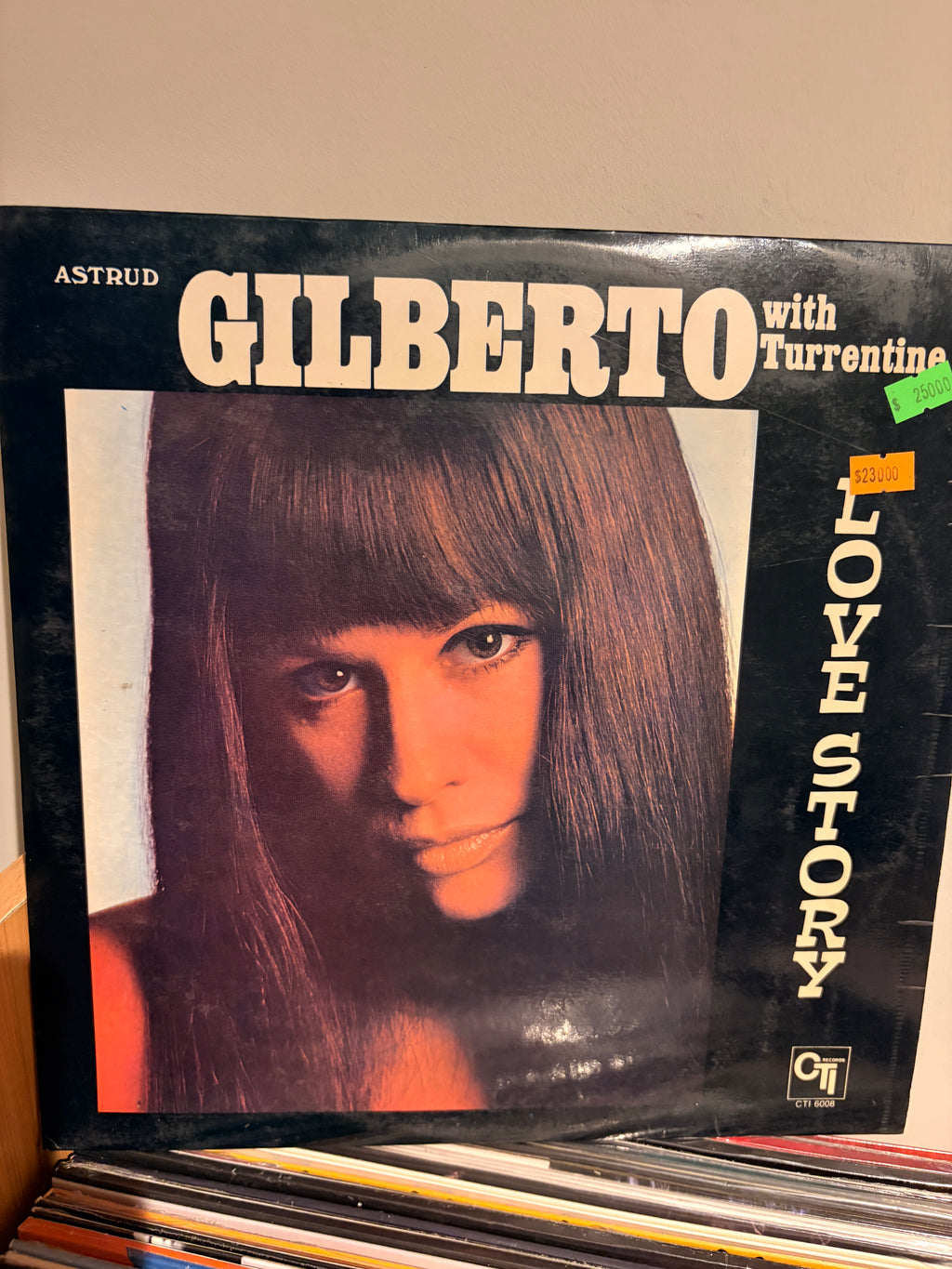 ASTRUD GILBERTO with turrentine Love Story