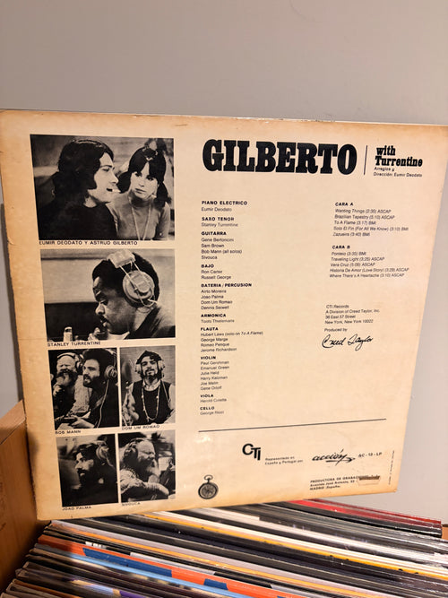 ASTRUD GILBERTO with turrentine Love Story