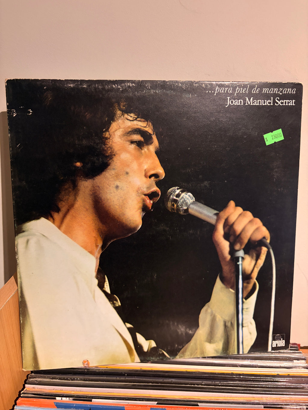 JOAN MANUEL SERRAT ...para piel de manzana