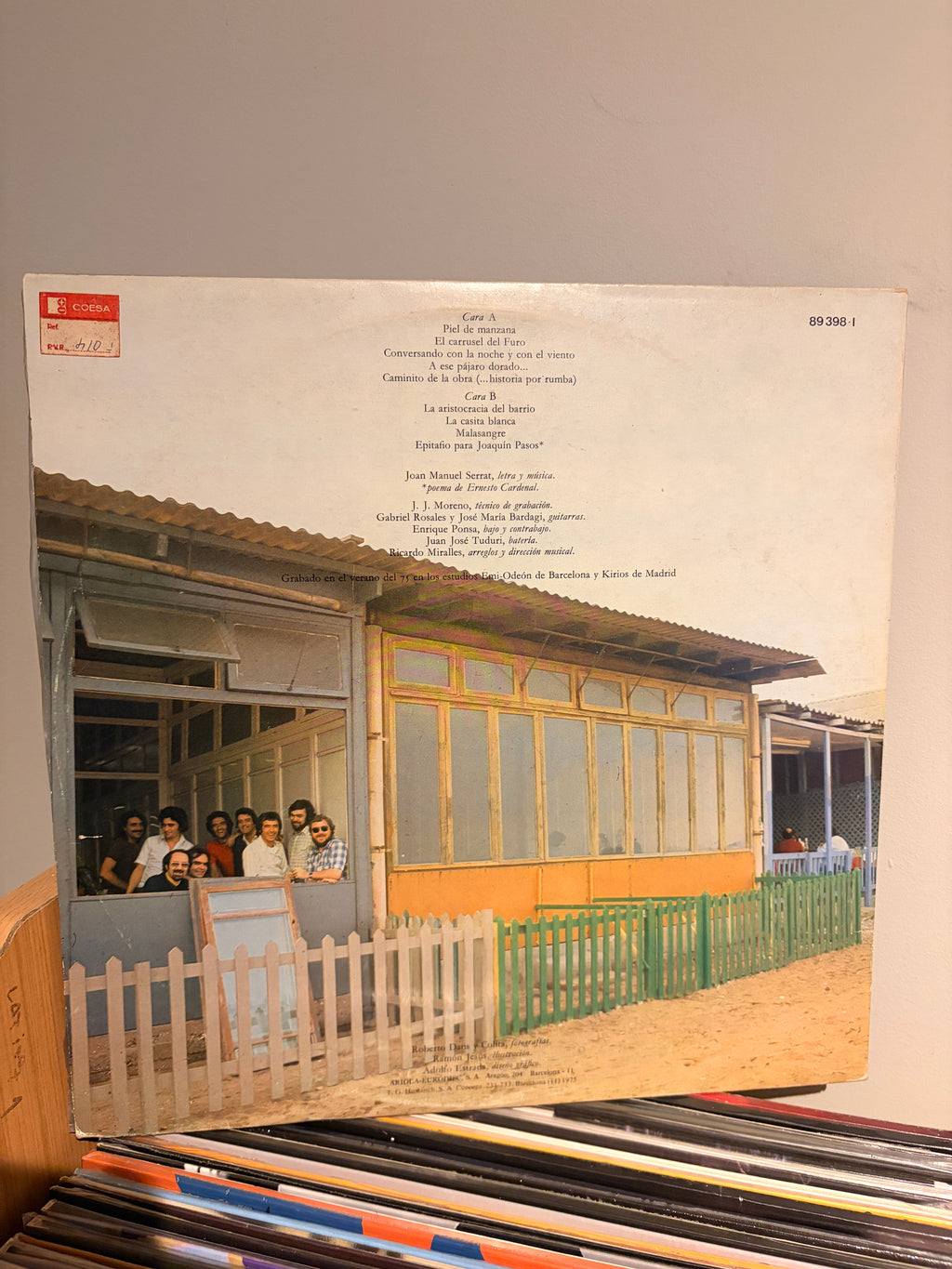 JOAN MANUEL SERRAT ...para piel de manzana