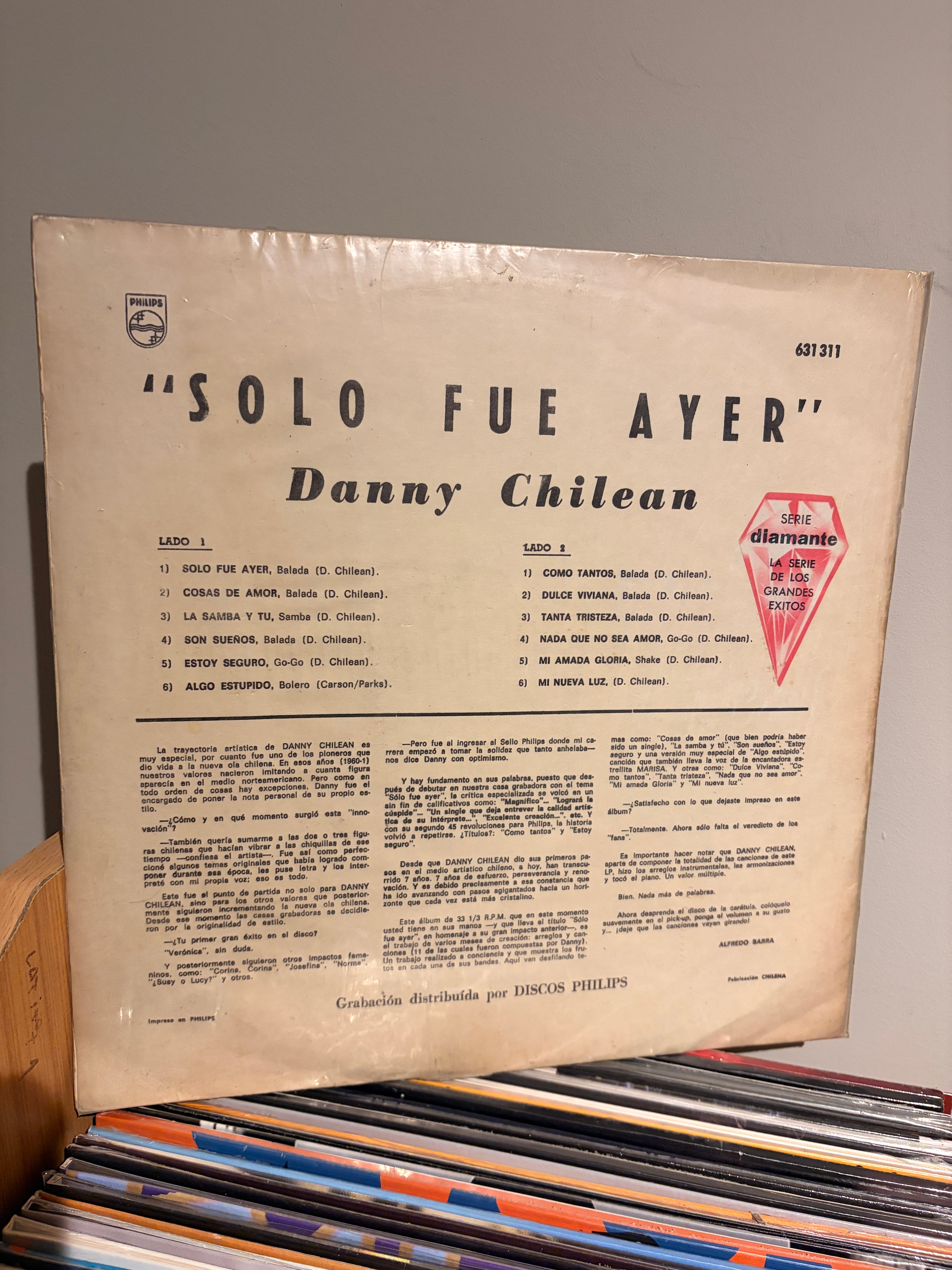 DANY CHILEAN ¡Solo fue ayer!