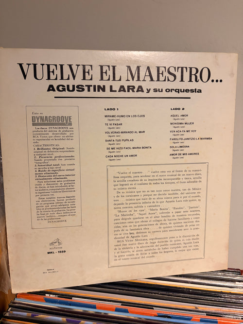 AGUSTIN LARA Y su orquesta