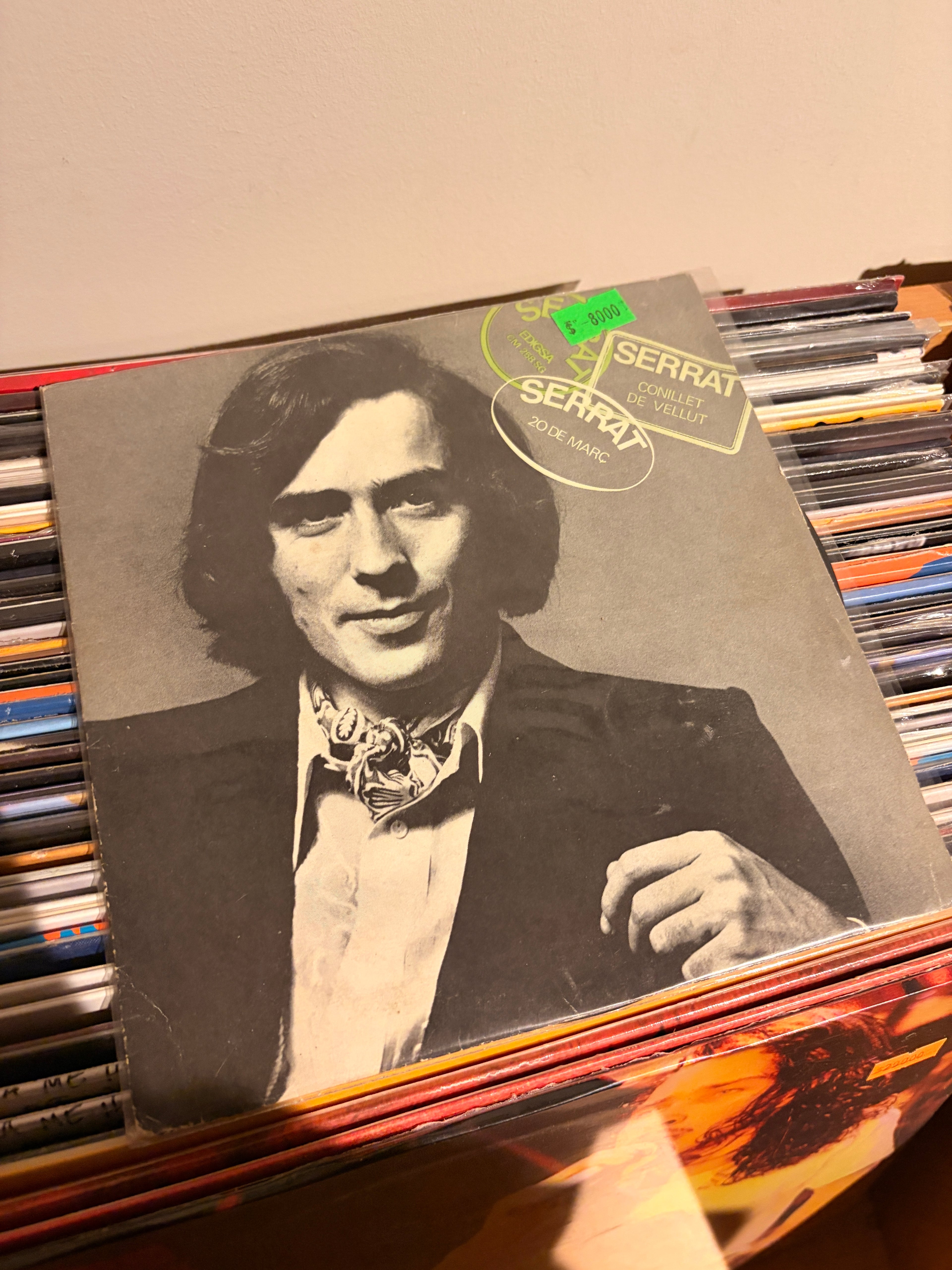 JOAN MANUEL SERRAT Conillet de vellut / 20 de marc