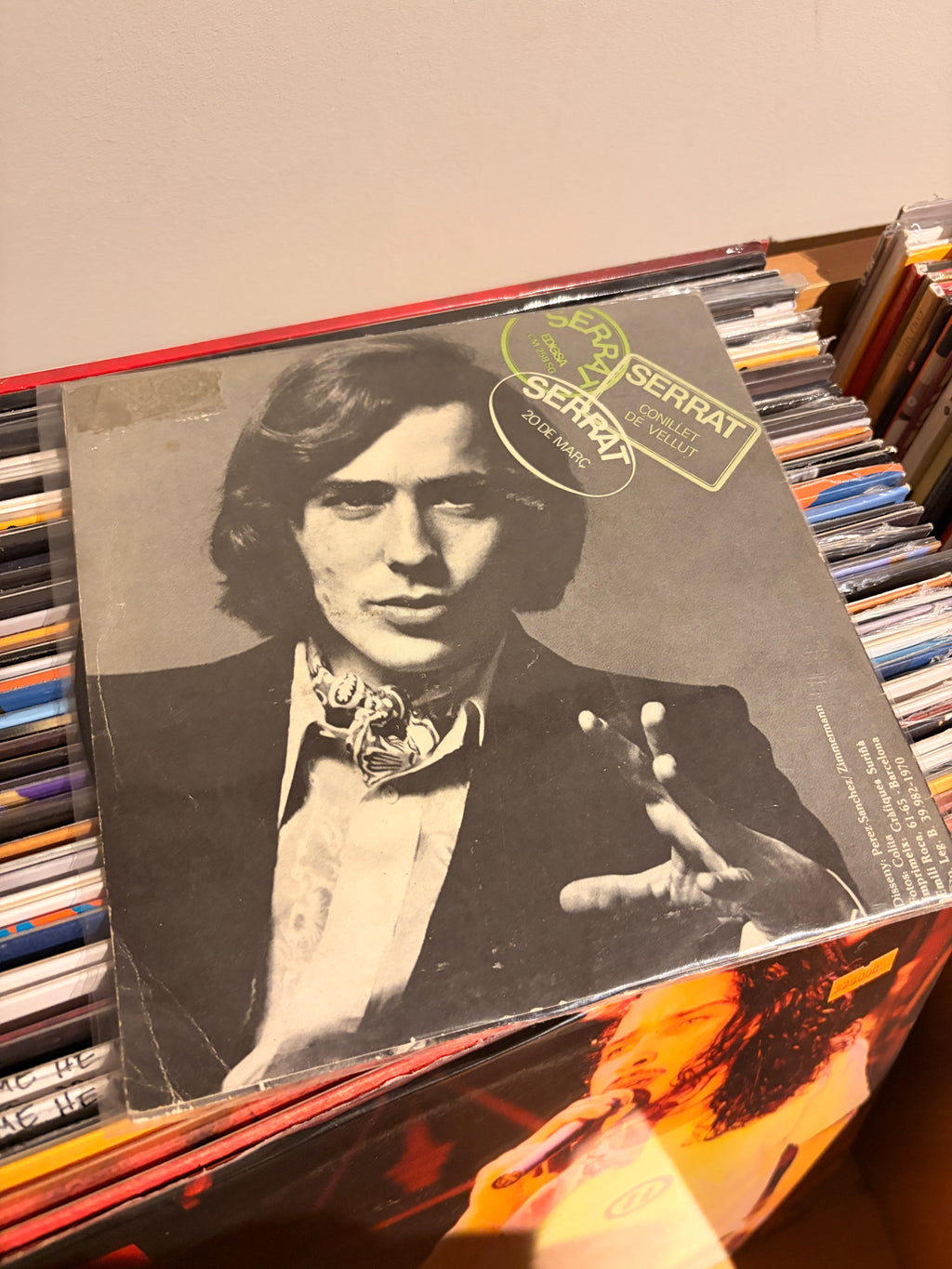 JOAN MANUEL SERRAT Conillet de vellut / 20 de marc