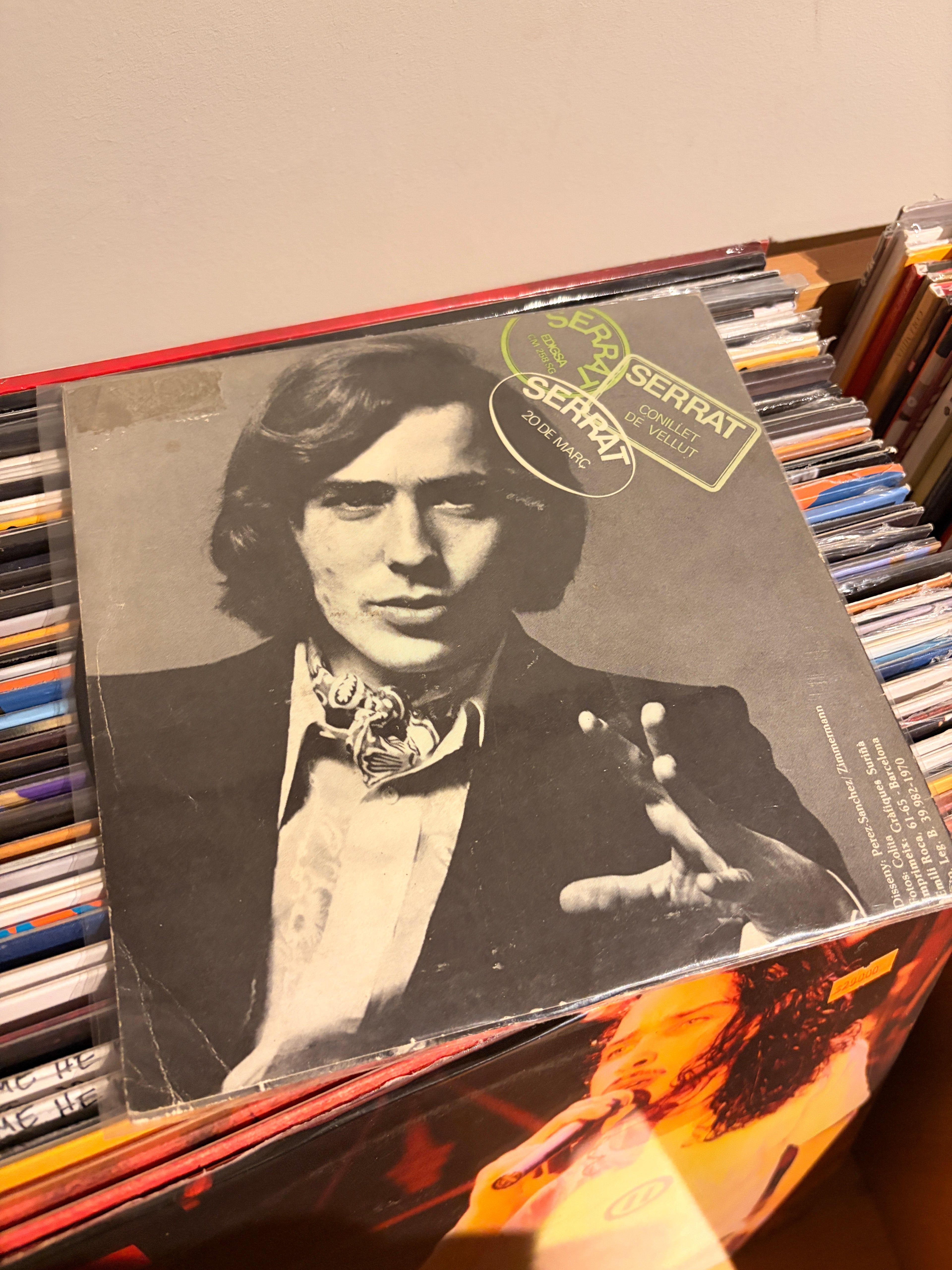 JOAN MANUEL SERRAT Conillet de vellut / 20 de marc