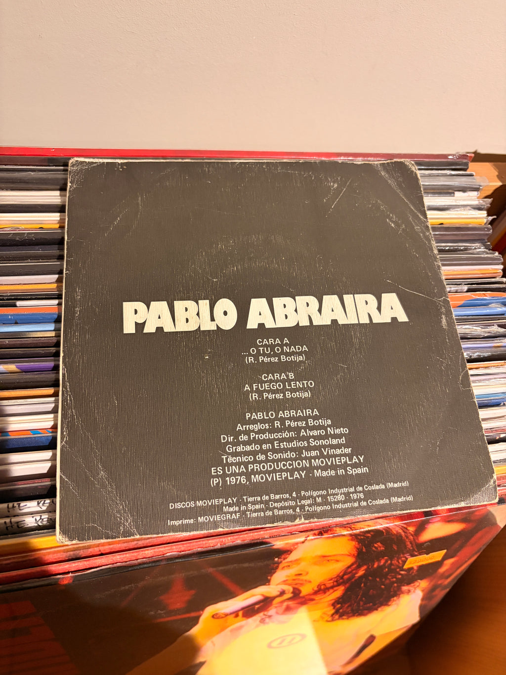 PABLO ABRAIRA O tu, o nada / A fuego lento
