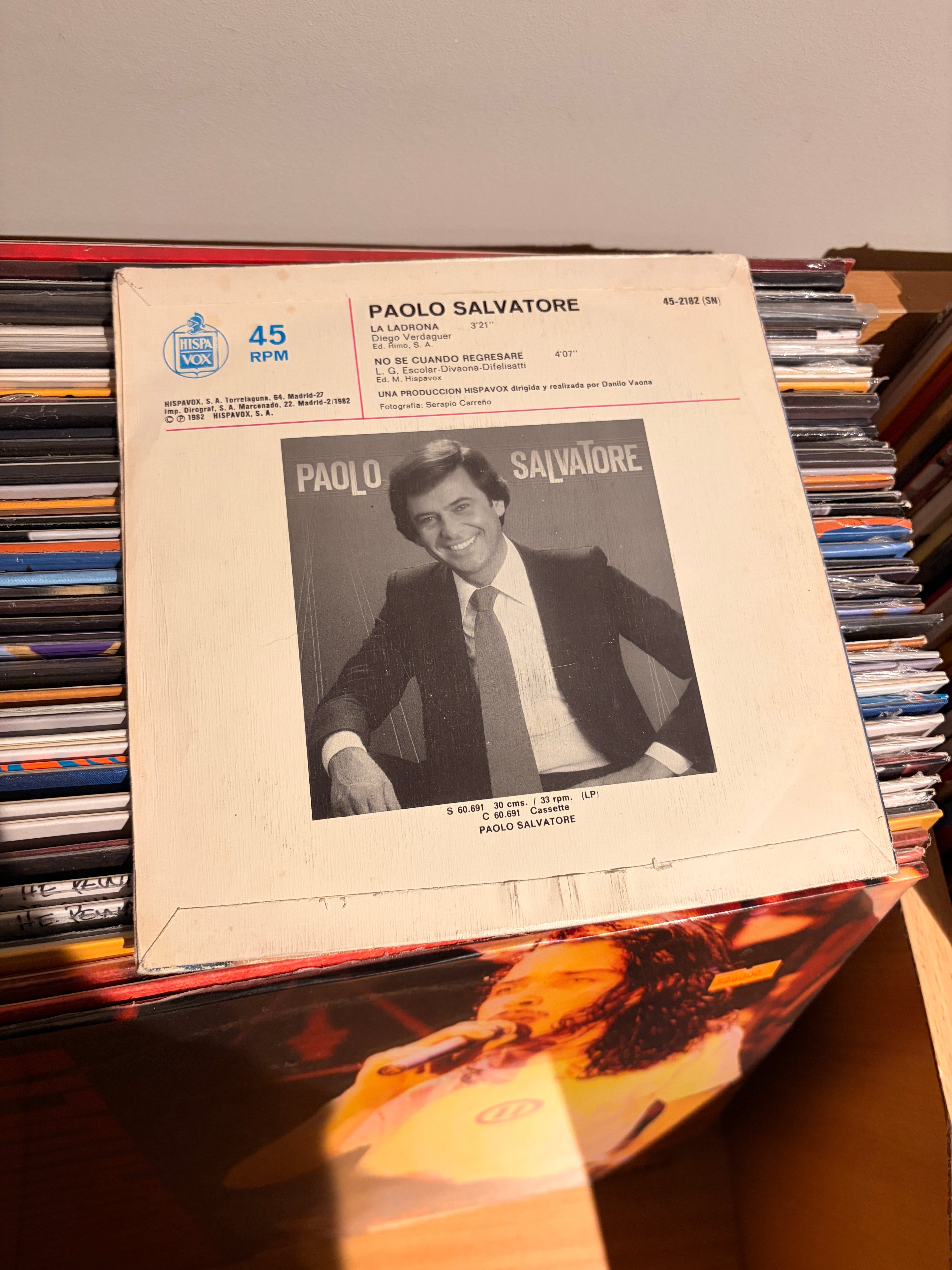 PAOLO SALVATORE La ladrona /  / No se cuando regresare