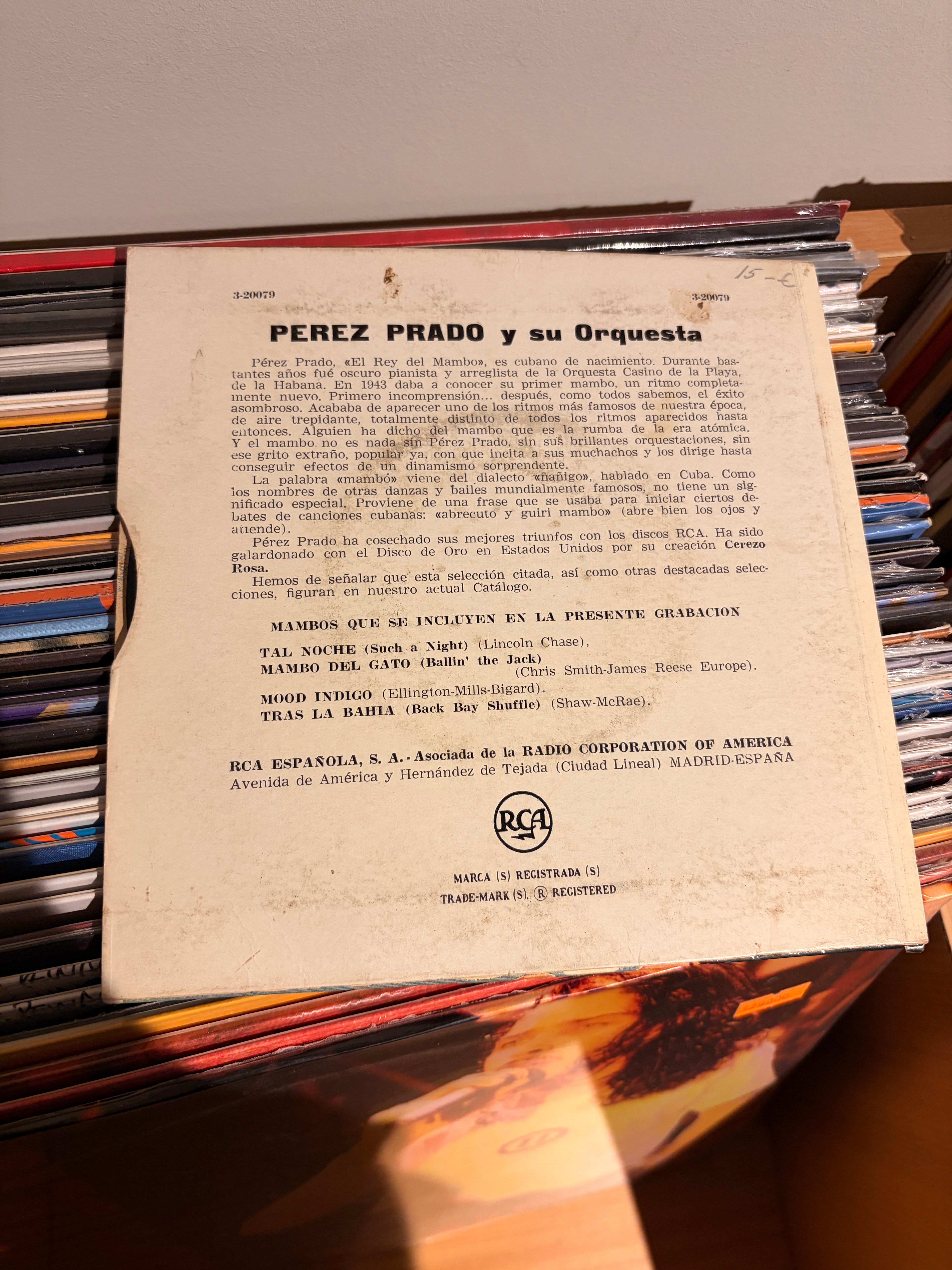PEREZ PRADO Y su orquesta