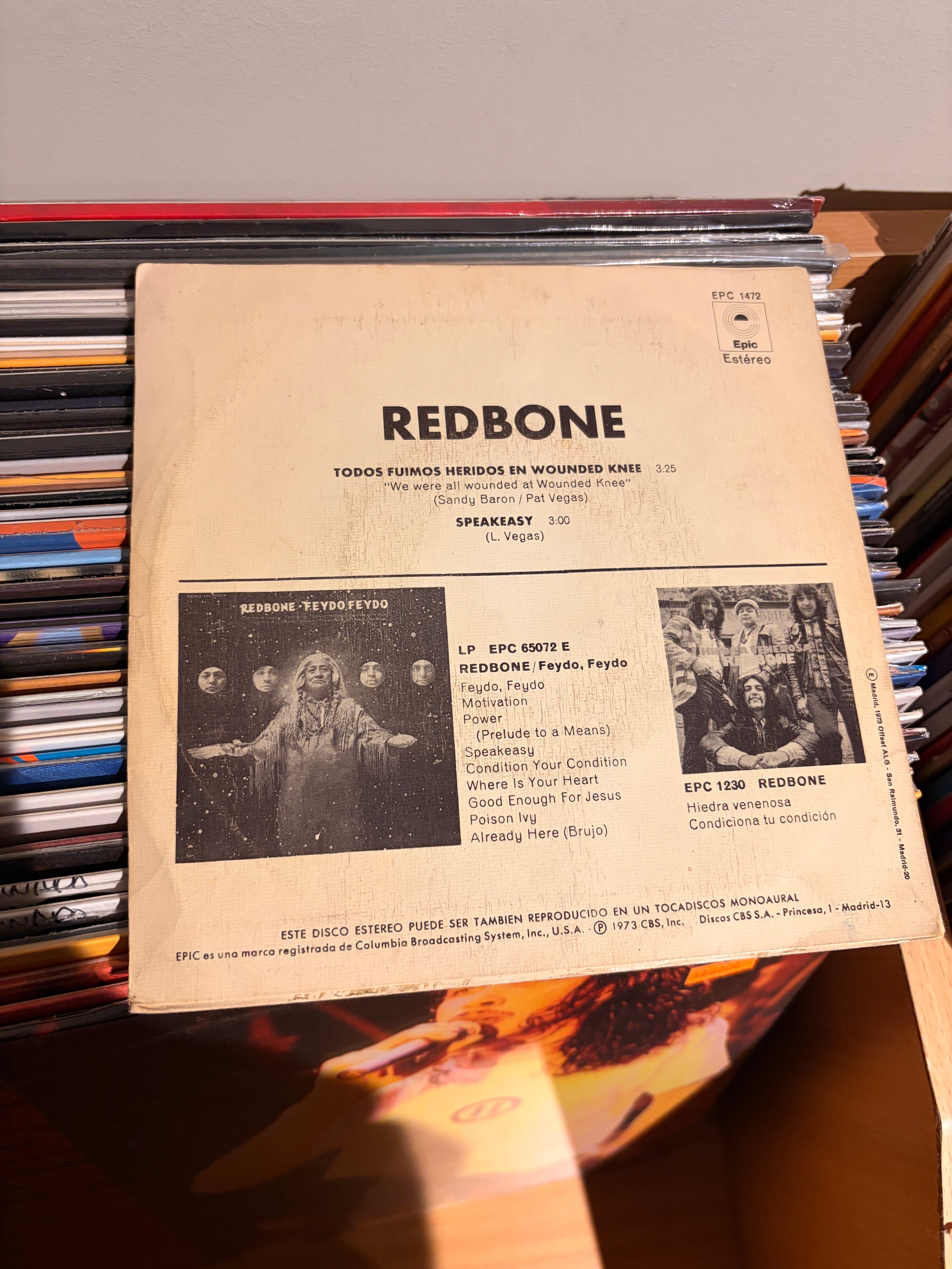 RED BONE Todos fuimos heridos en wounded knee