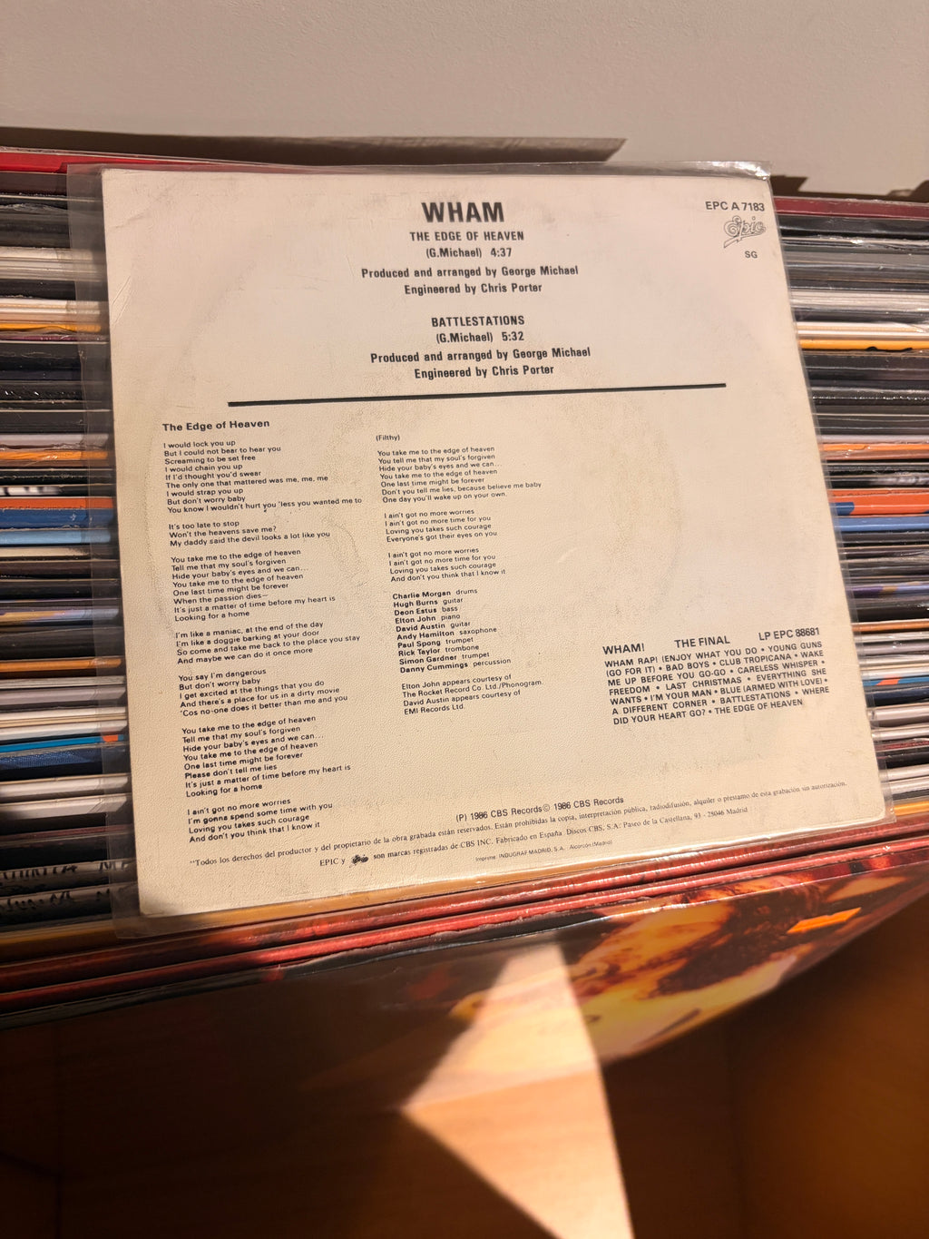 WHAM! The edge of heaven