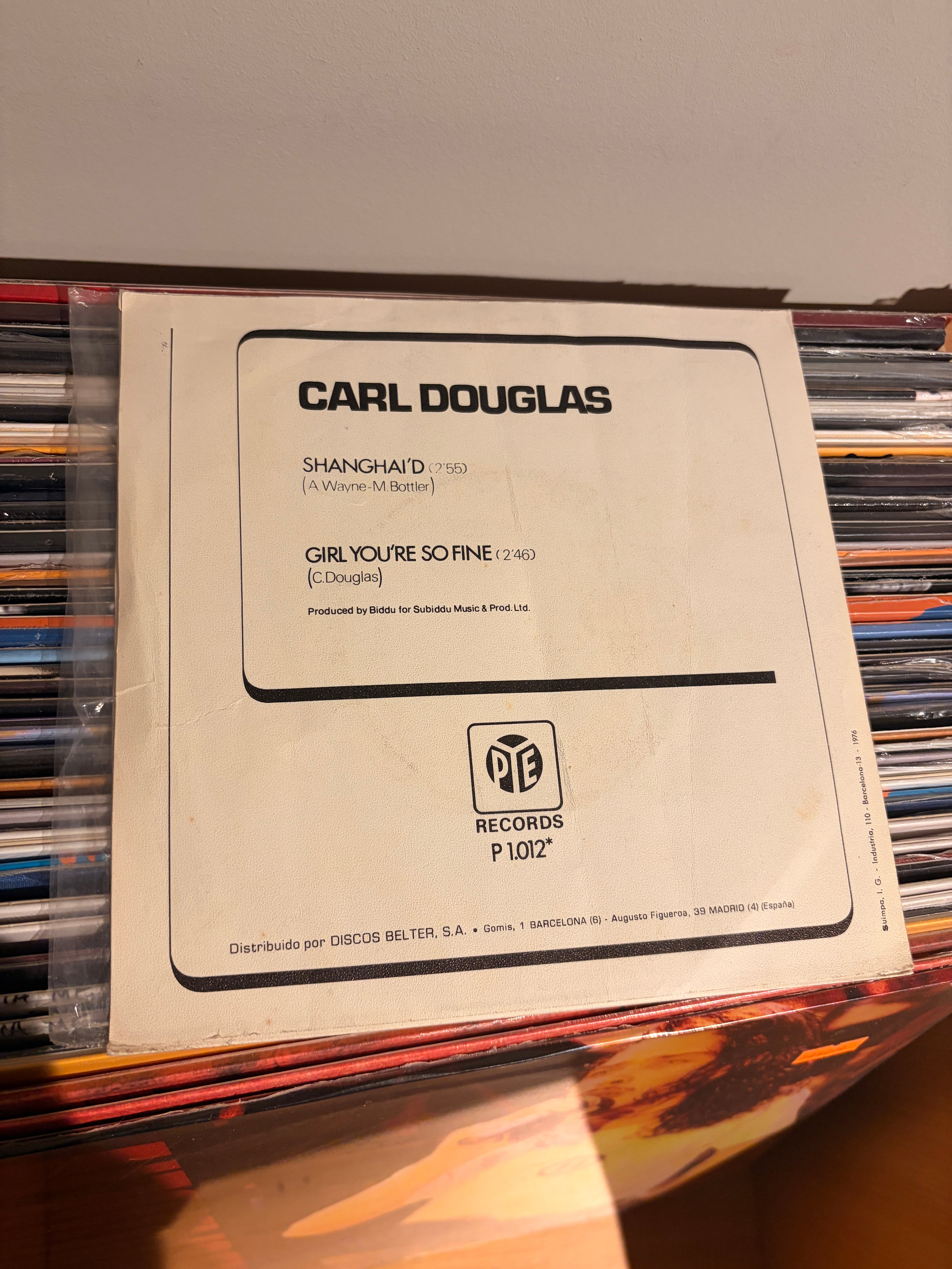 CARL DOUGLAS Shanghai´d / Girl you`re so fine