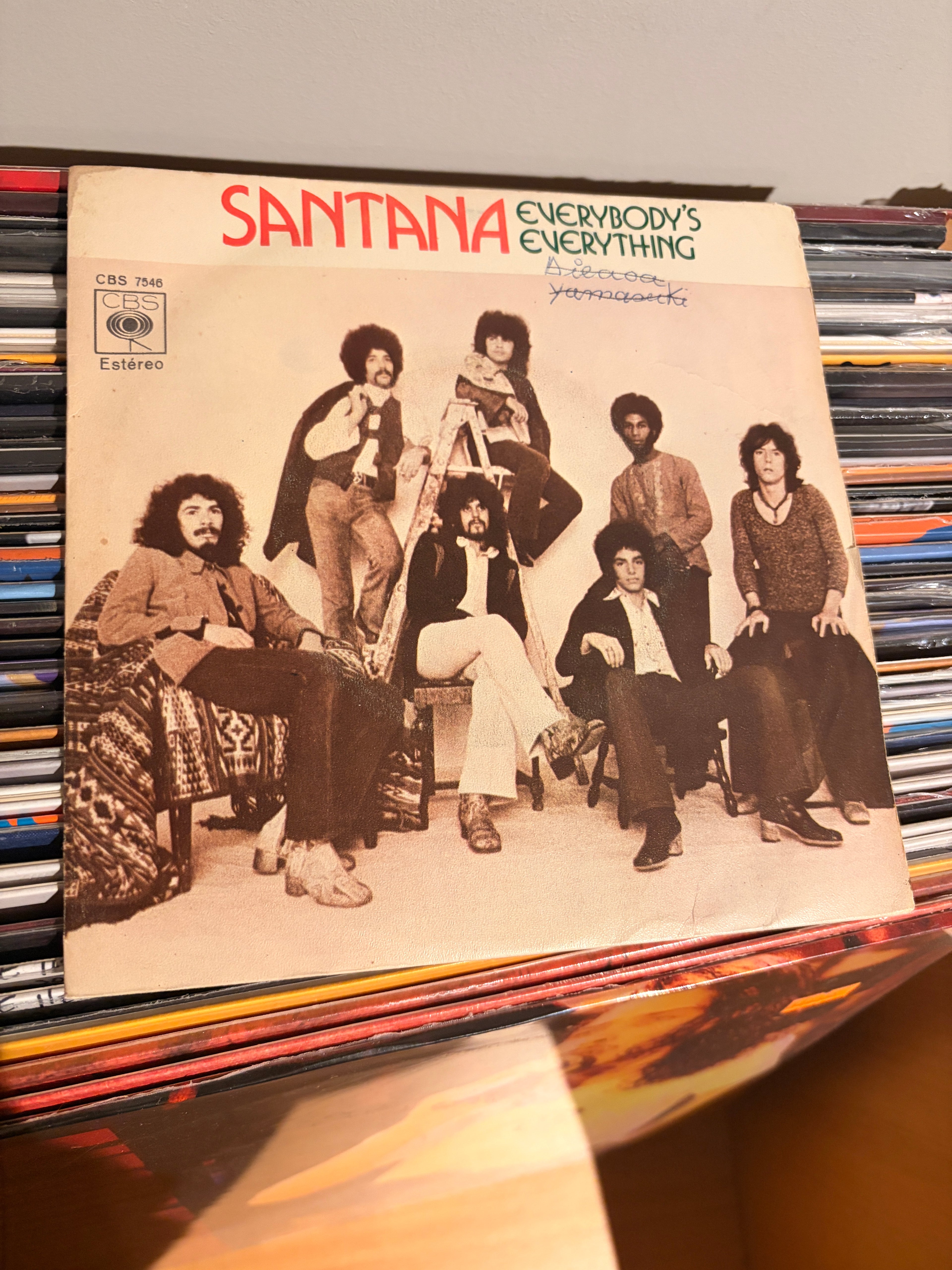 SANTANA Everybody`s everything
