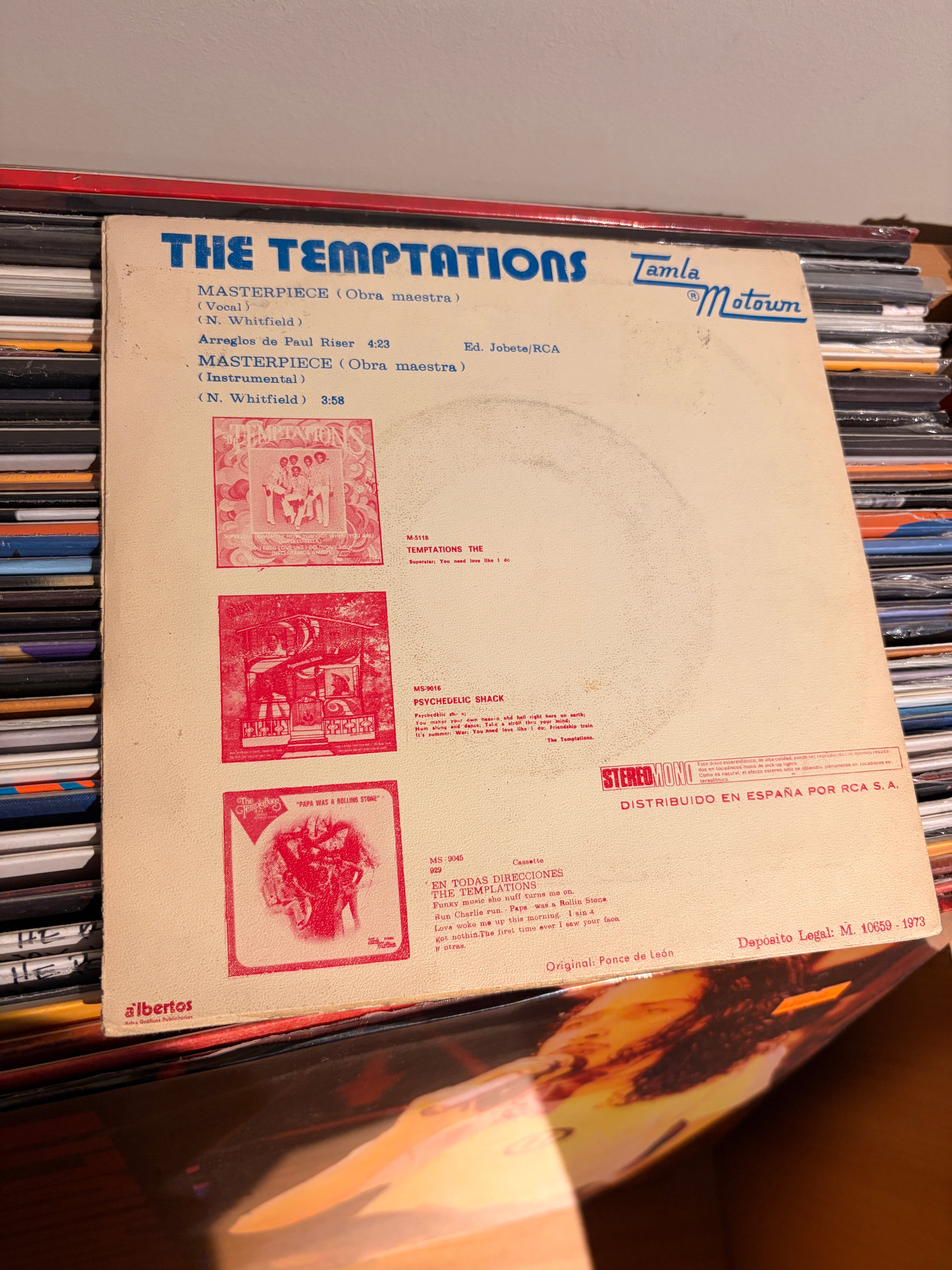 THE TEMPTATIONS Masterpiece