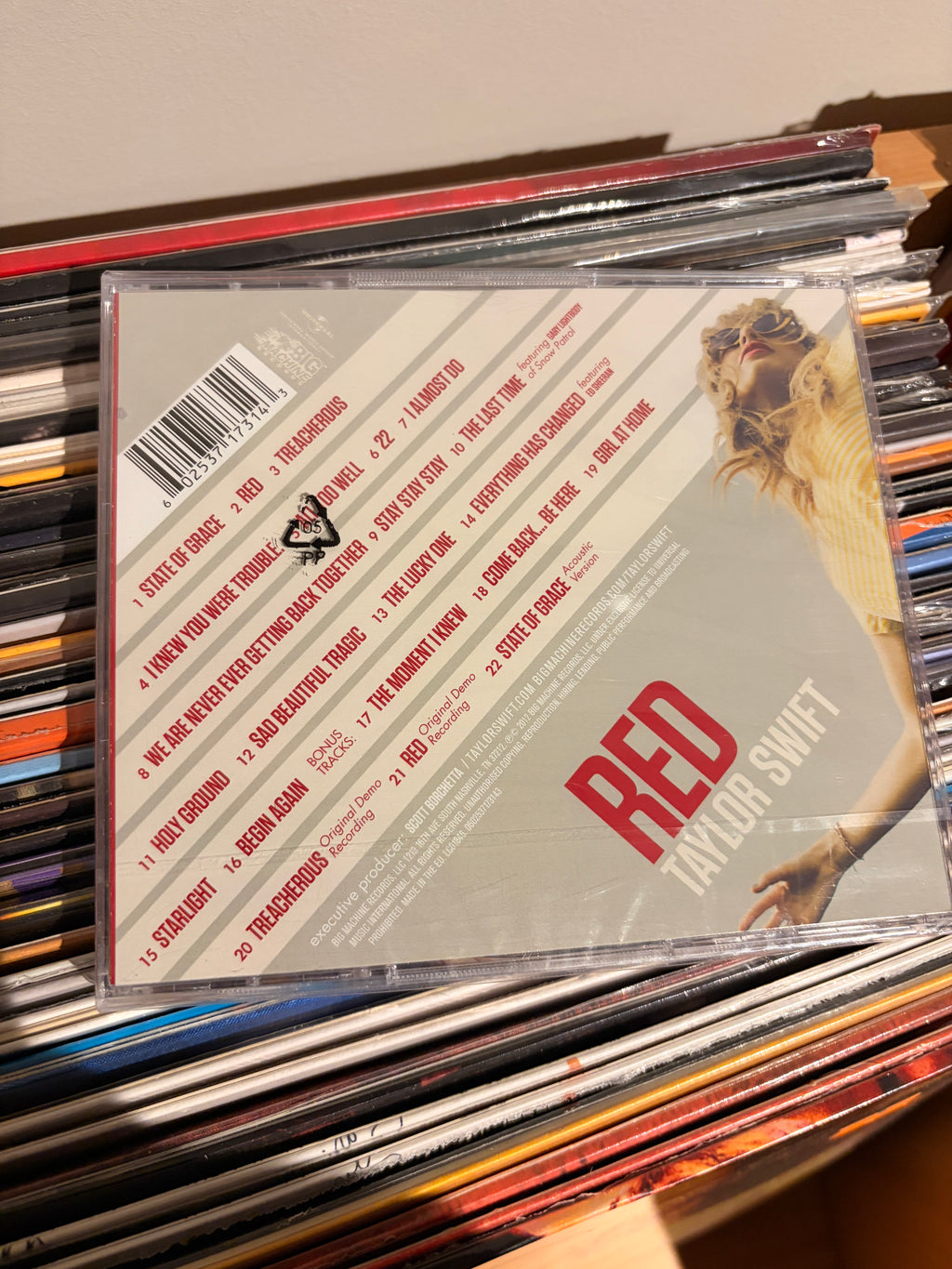 TAYLOR SWIFT Red