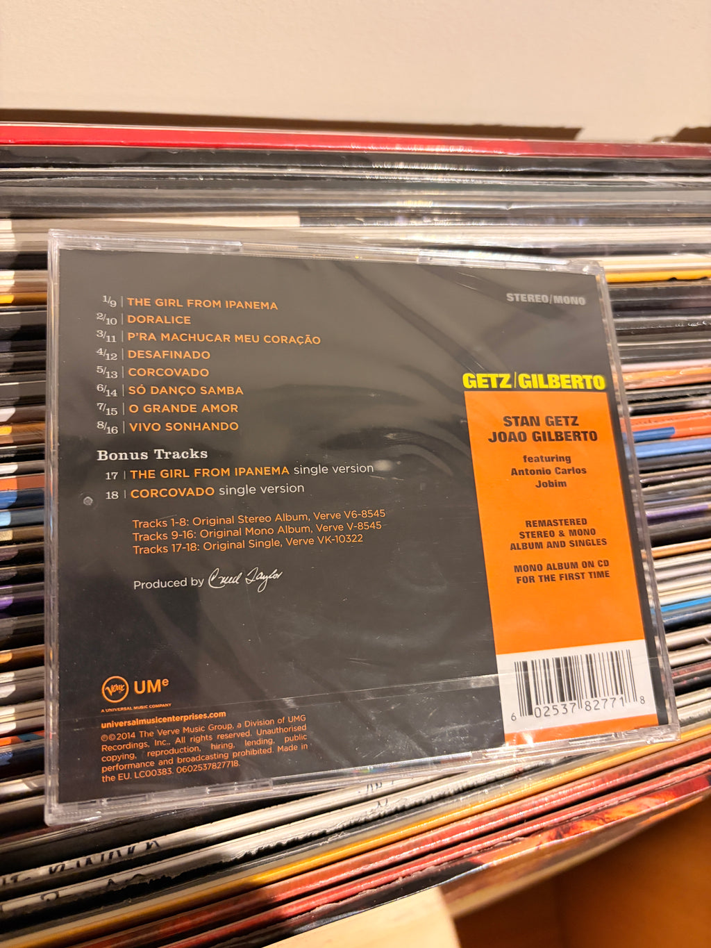 STAN GETZ JOAO GILBERTO