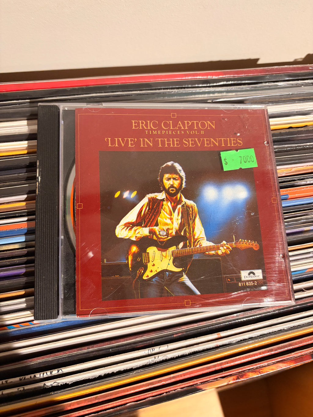 ERIC CLAPTON Live in the seventies