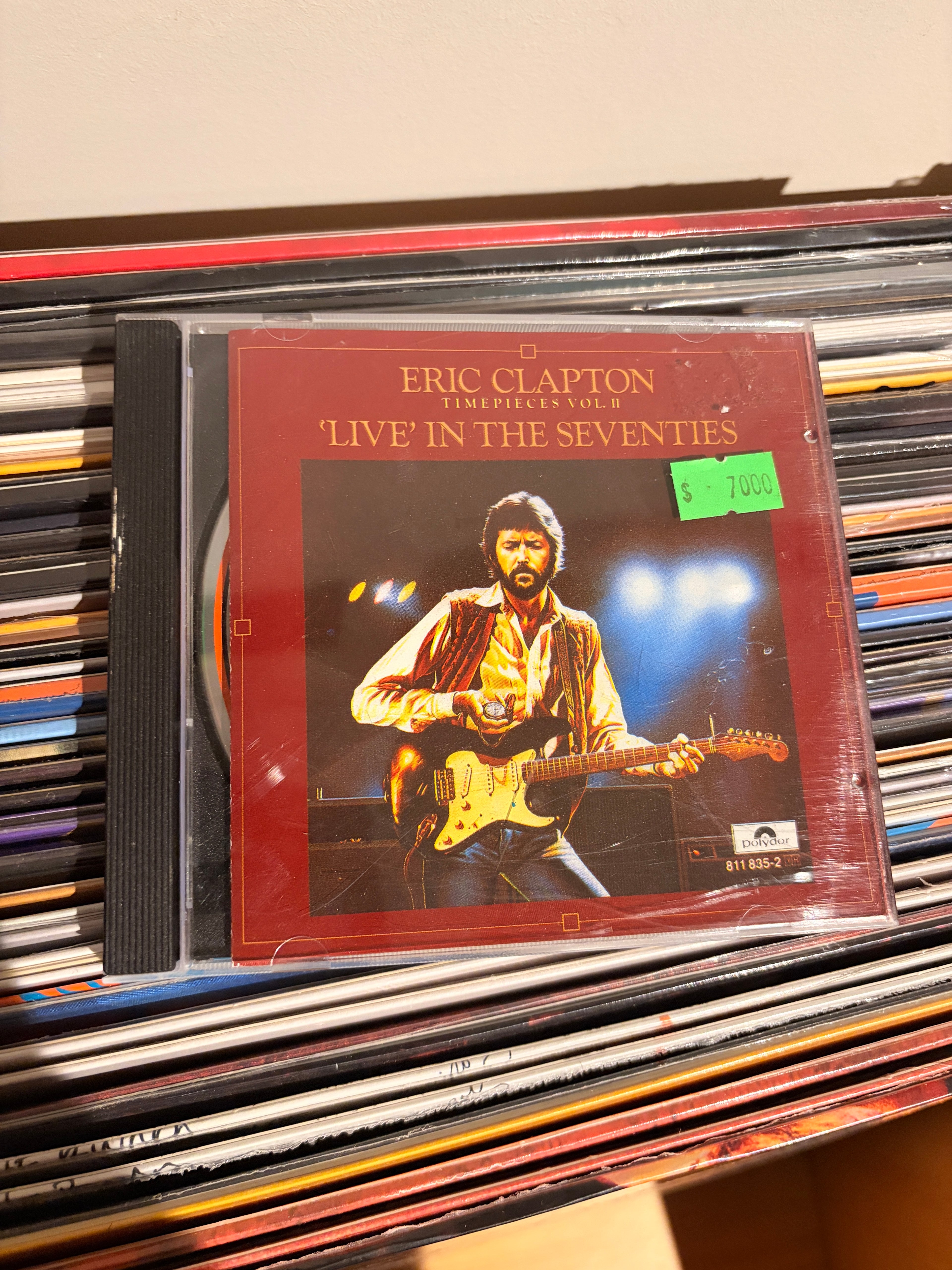 ERIC CLAPTON Live in the seventies