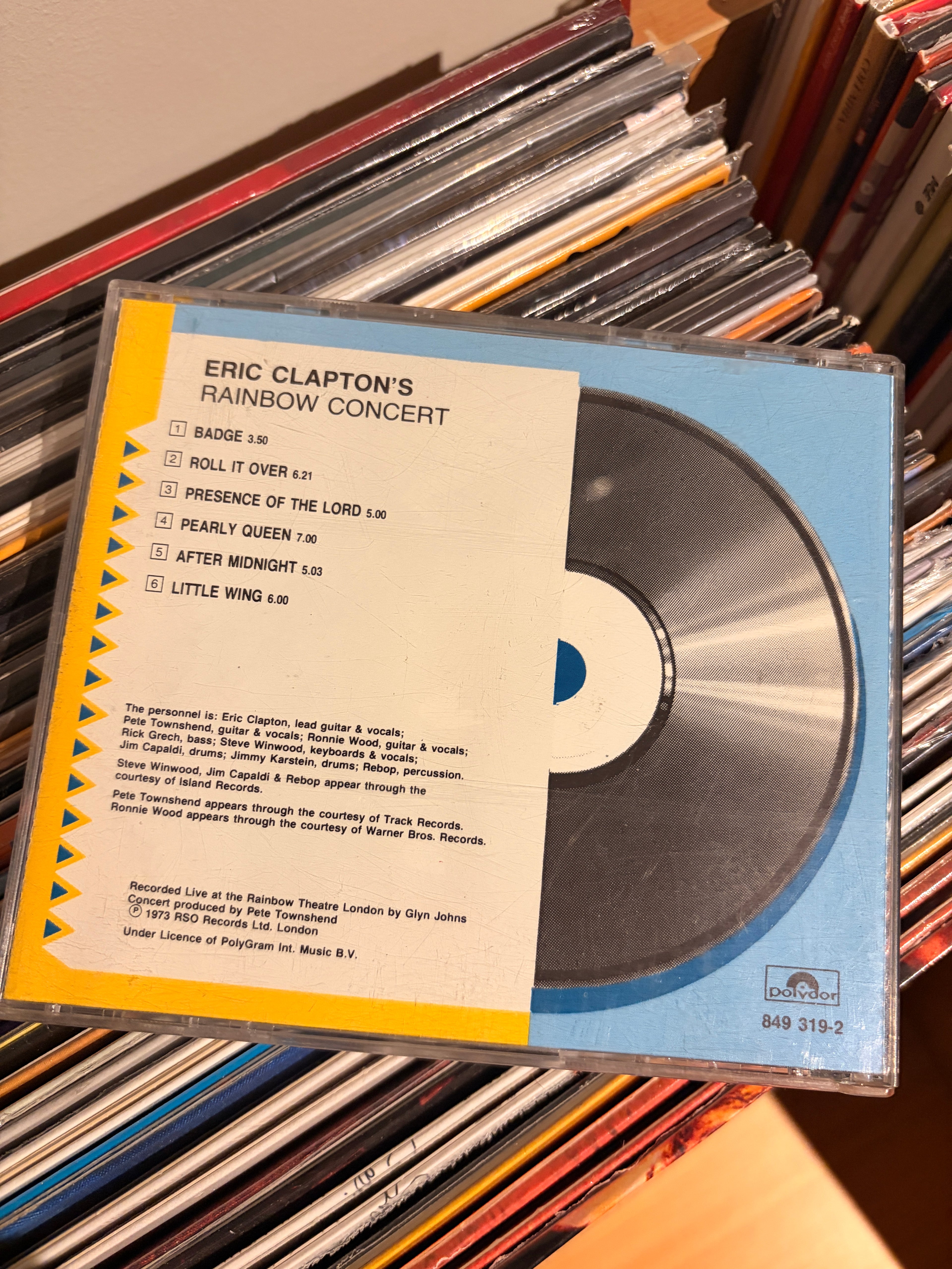 ERIC CLAPTON´S Rainbow concert