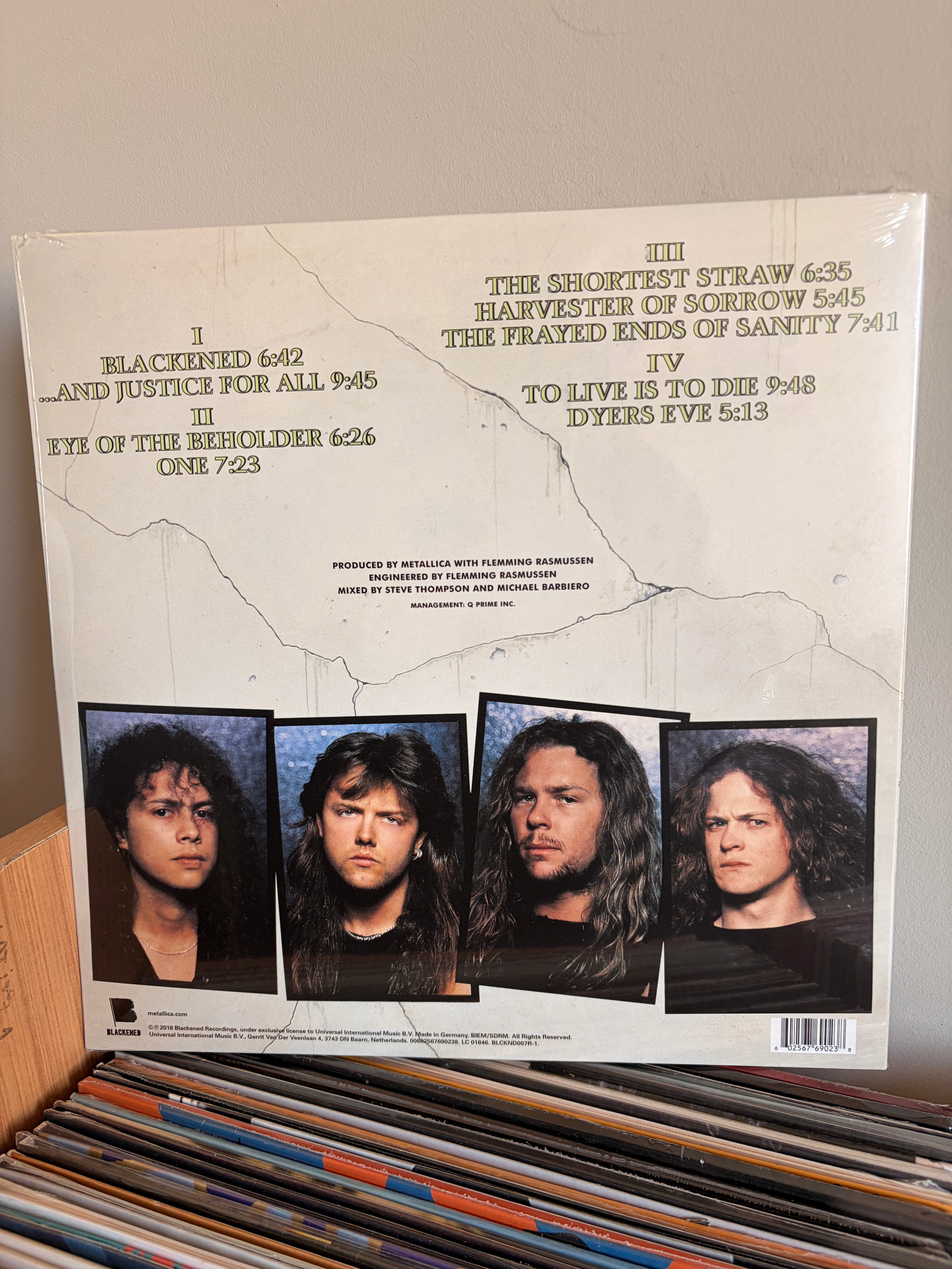 METALLICA ...And justice for all