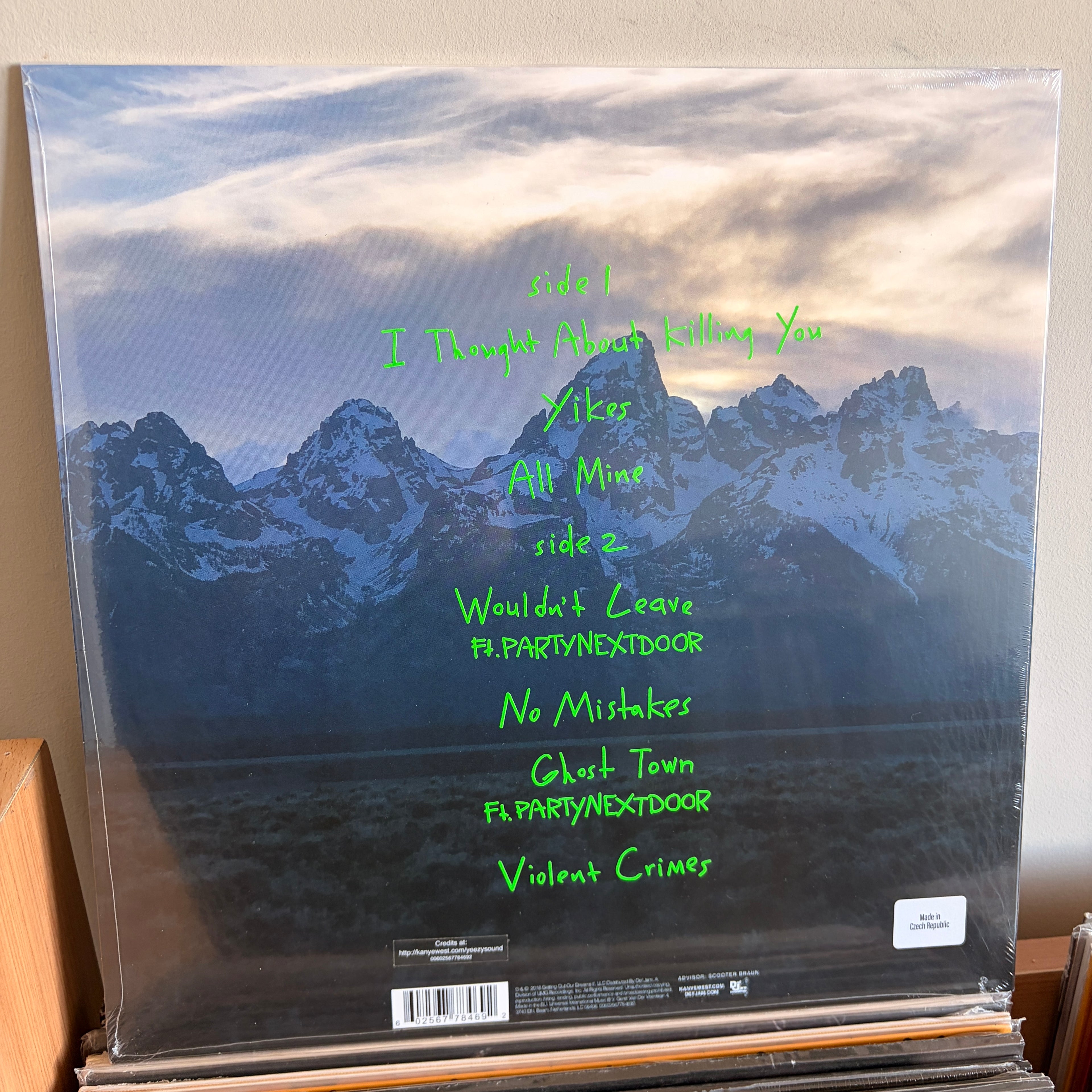 KANYE WEST YE