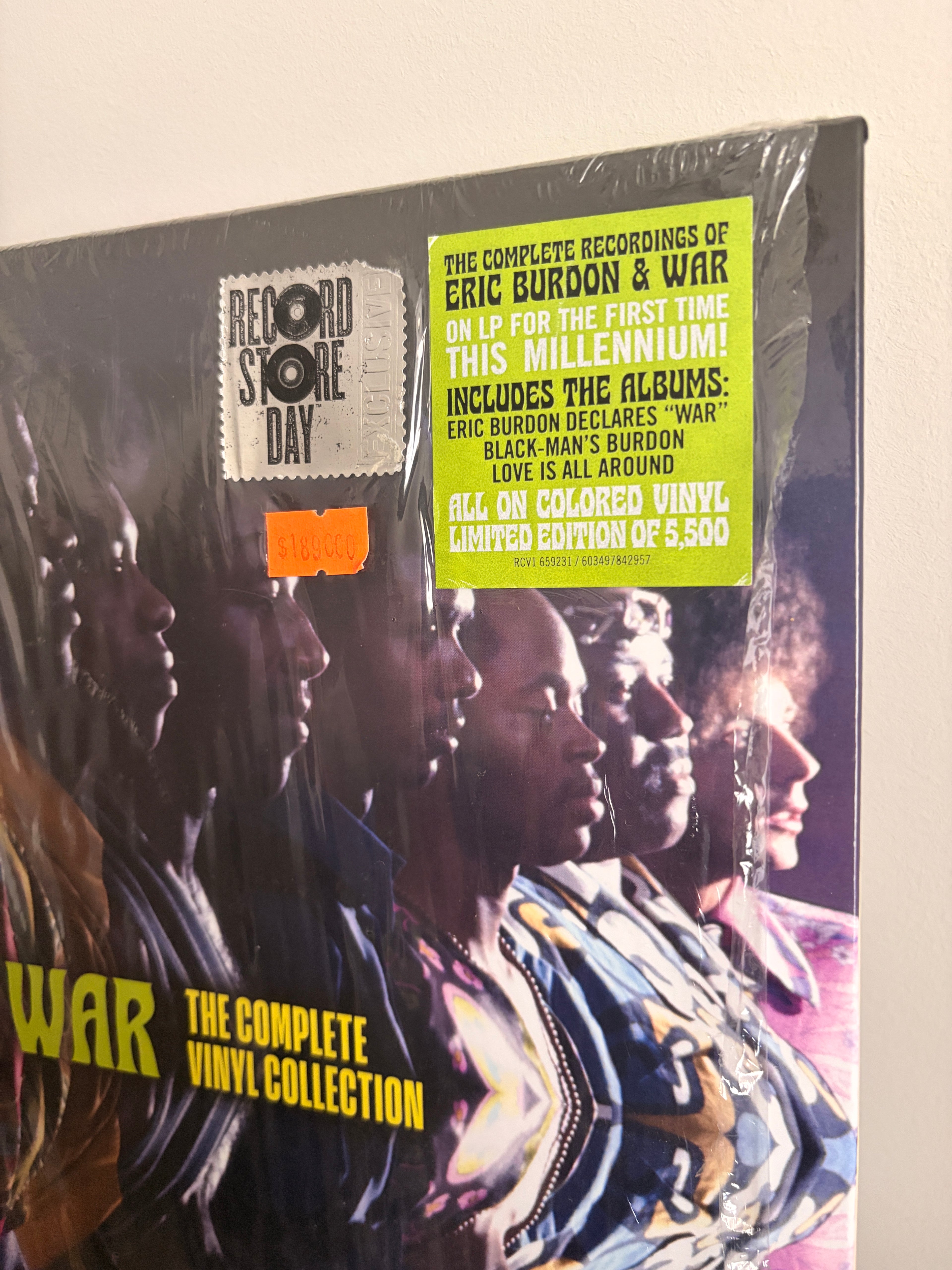 ERIC BURDON & WAR The Complete Vinyl Collection