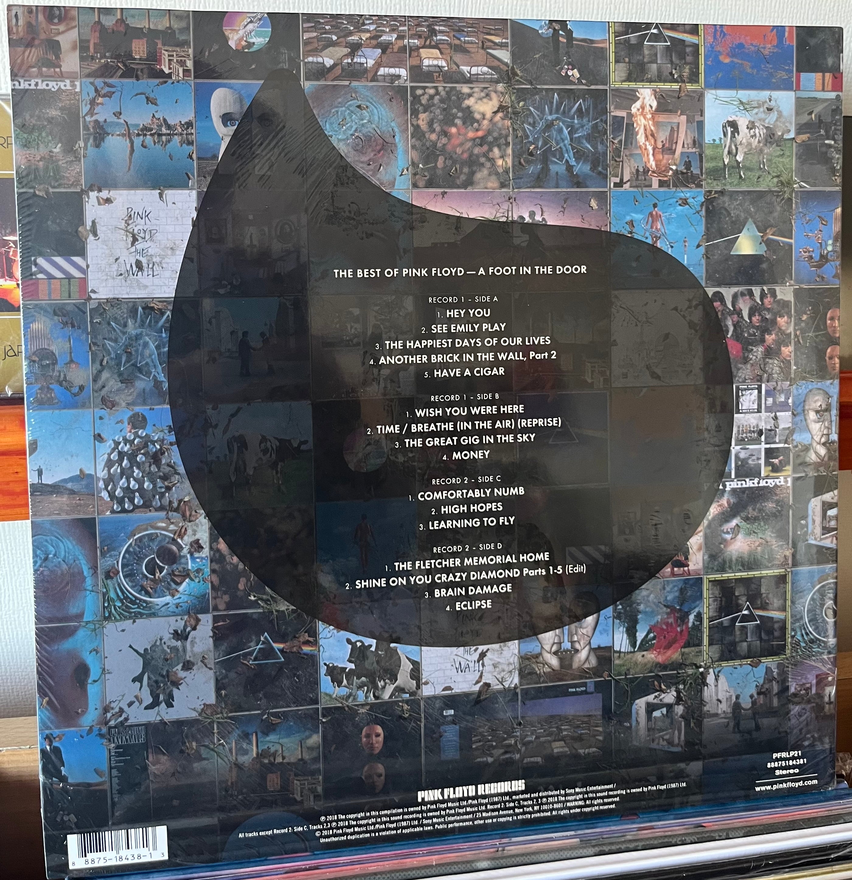 PINK FLOYD The best of / a foot in the door