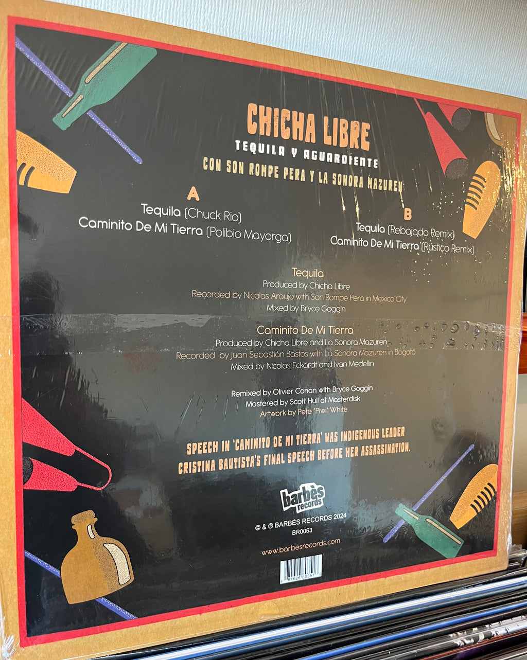CHICHA LIBRE Tequila y aguardiente con la sonora Mazuren y son Rompe Pera