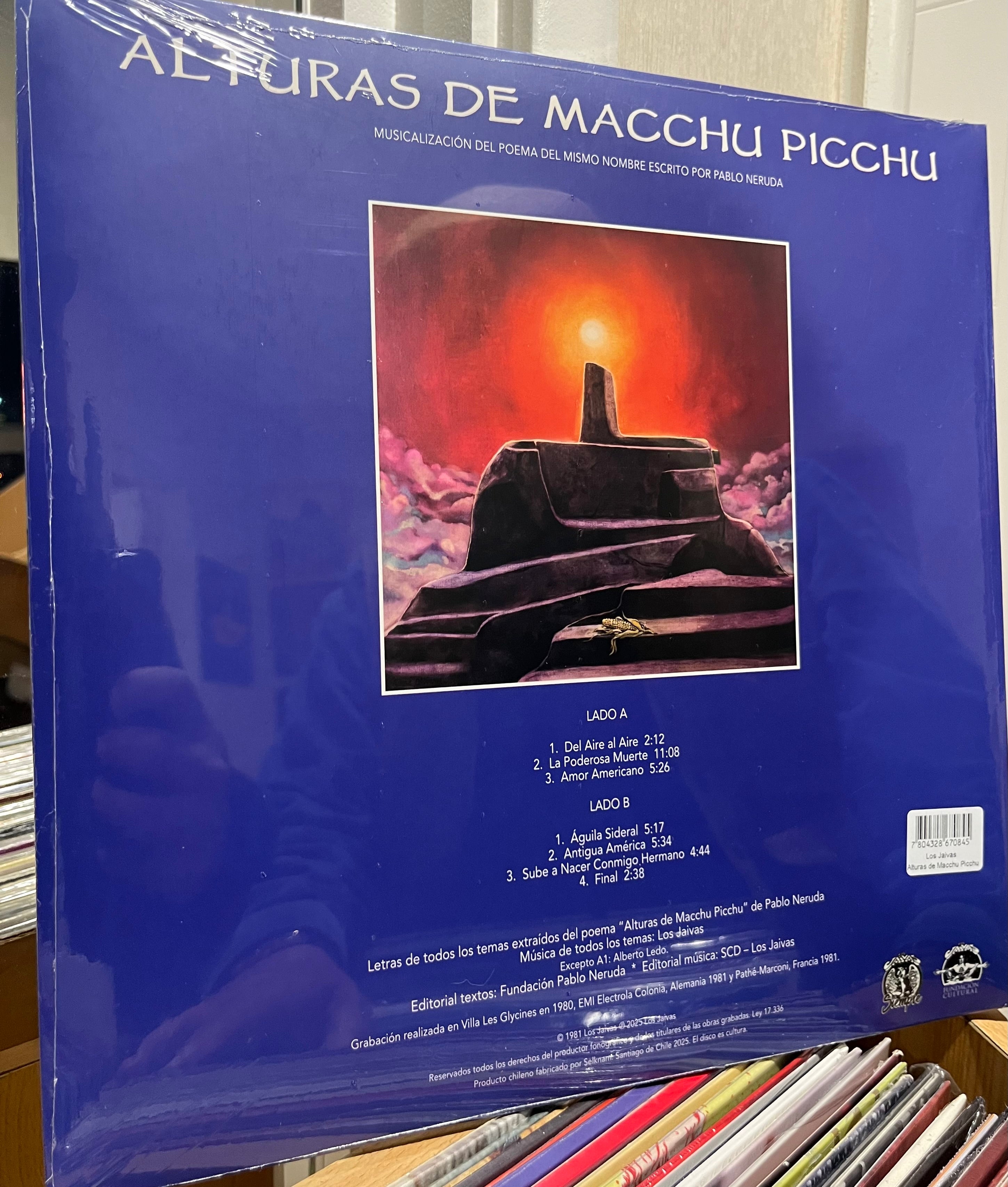 LOS JAIVAS ALTURAS DE MACCHU PICCHU