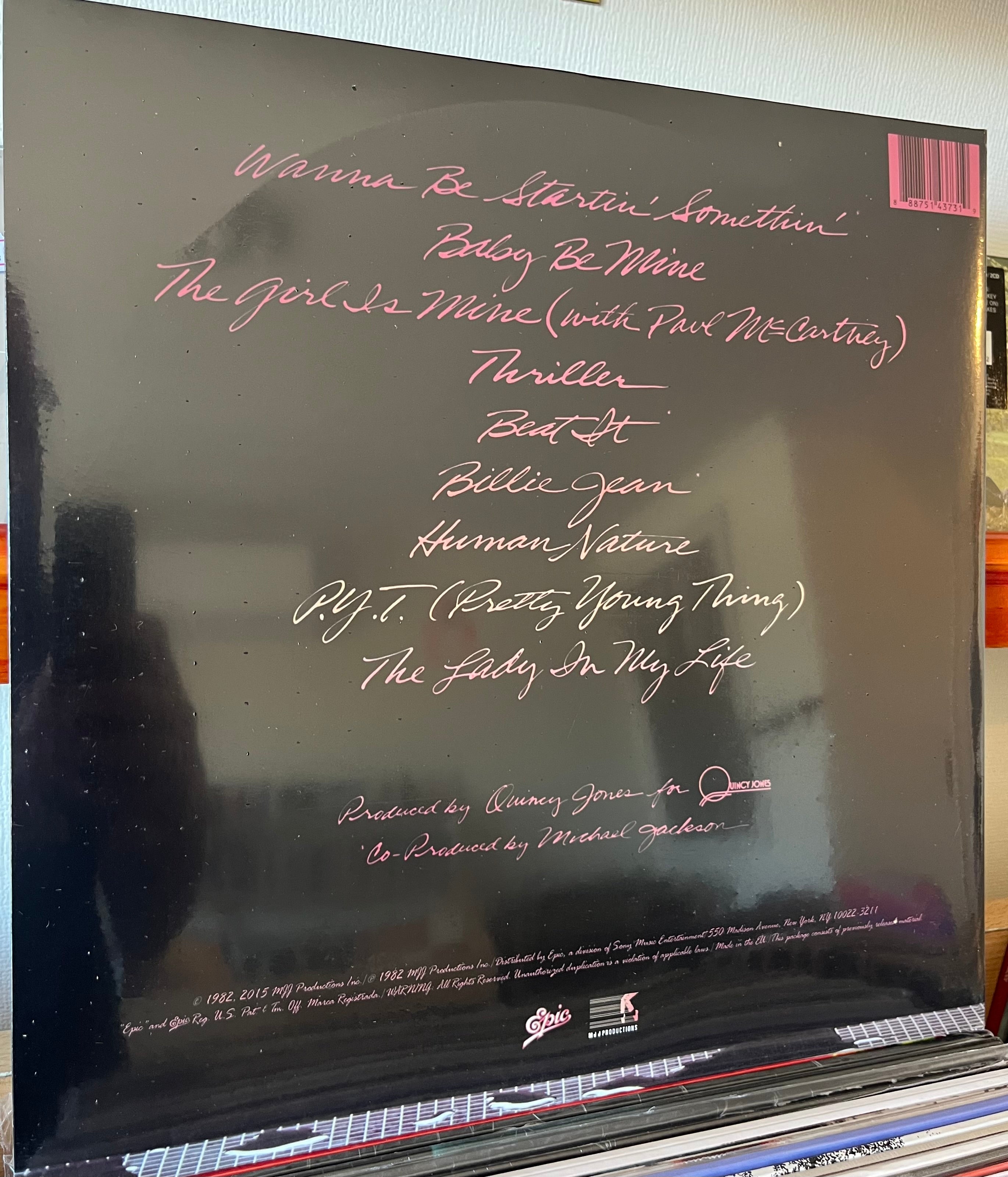 MICHAEL JACKSON Thriller