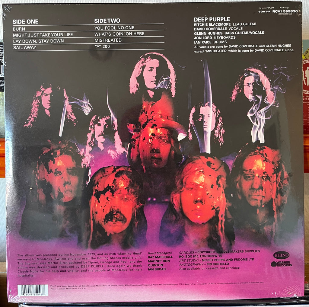 DEEP PURPLE Burn