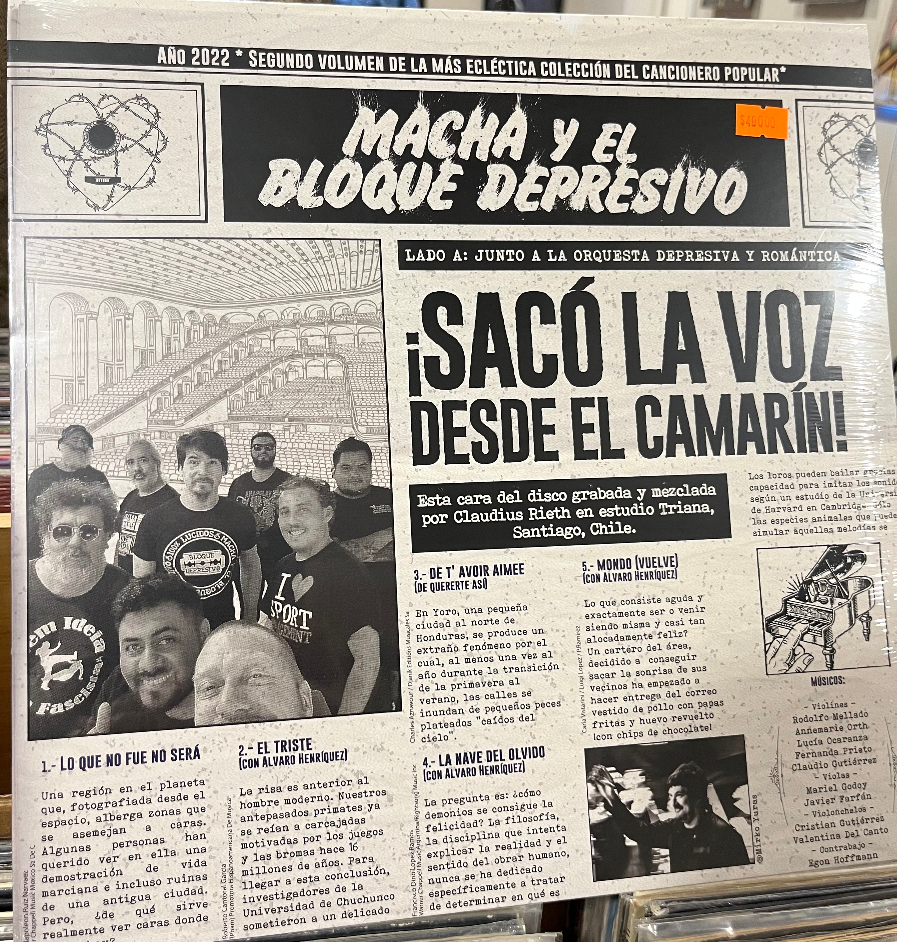 MACHA Y EL BLOQUE DEPRESIVO ¡SACÓ LA VOZ DESDE EL CAMARÍN!